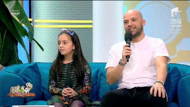 Andrei Ștefănescu, duet muzical cu Alexxa, o fetiță minune de nouă ani: &rdquo;Este o piesă &icirc;n care se vorbește despre copilărie&rdquo;