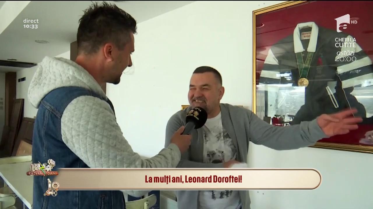 La mulți ani, Leonard Doroftei!