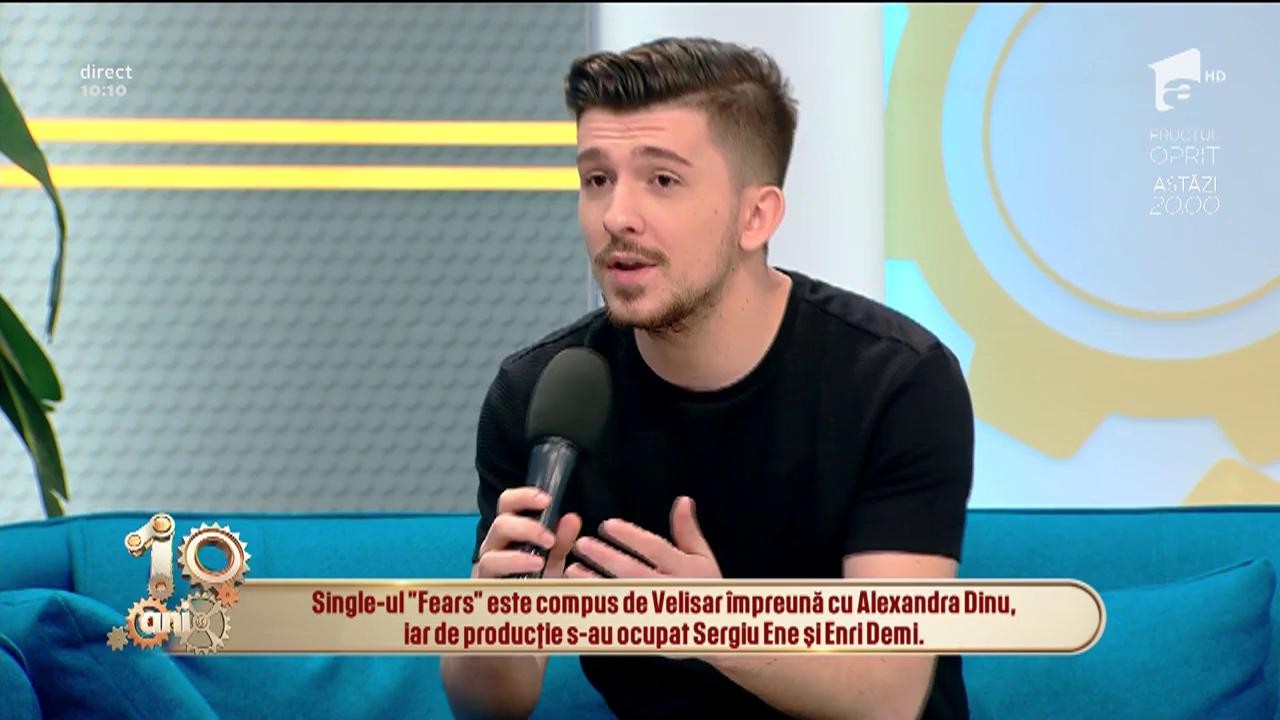 Velizar lansează piesă și clipul "Fears"