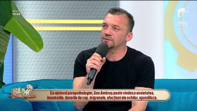 Geo Ambruș c&acirc;ntă, la Neatza, melodia "Spune-mi"