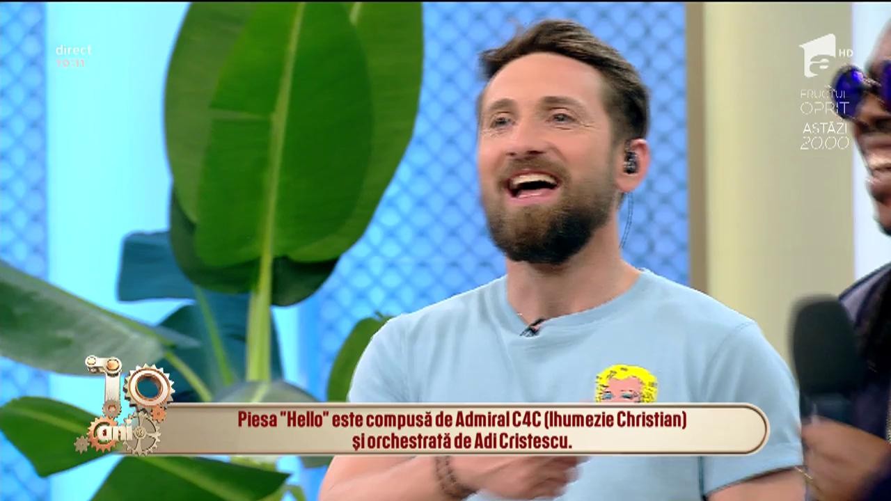Piesa "Hello", compusă de Admiral C4C și orchestrată de Adi Cristescu