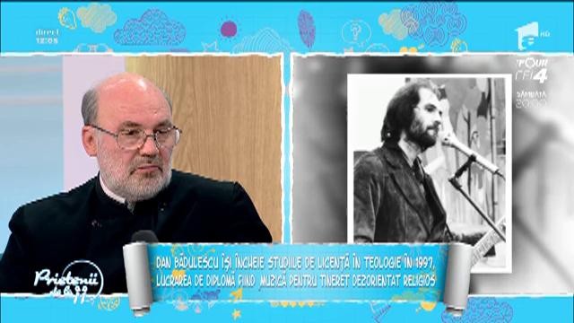 Dan Bădulescu, de la rockstar la preoție: "Am ajuns la teologie ca să &icirc;nvăț muzica psaltică"
