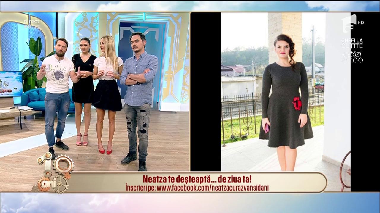 Neatza te deşteaptă... de ziua ta! La mulți ani, Anamaria!