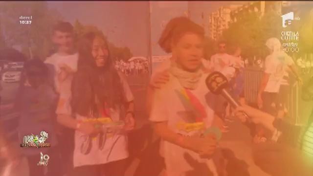 The Color Run 2018. 10.000 de bucureșteni au alergat pe Bulevardul Unirii