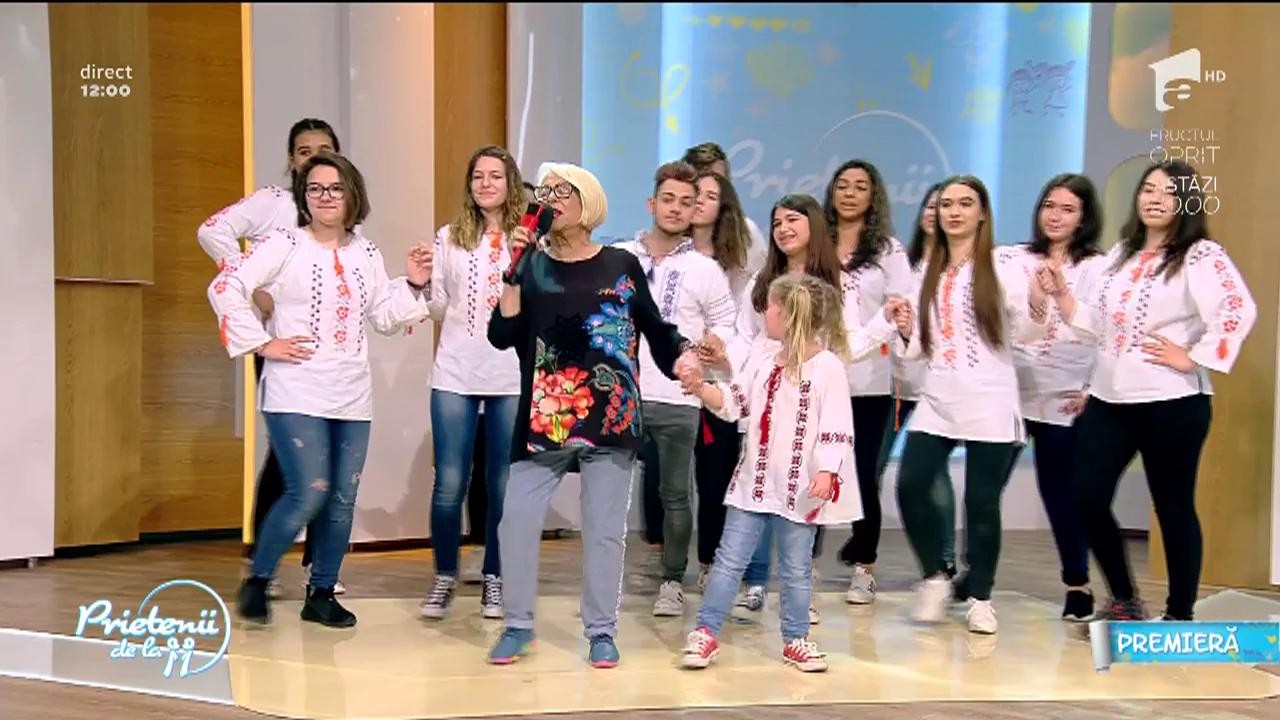 Premieră! Mirabela Dauer feat. Corul Nostalgia - "La c&acirc;rciuma de la drum"