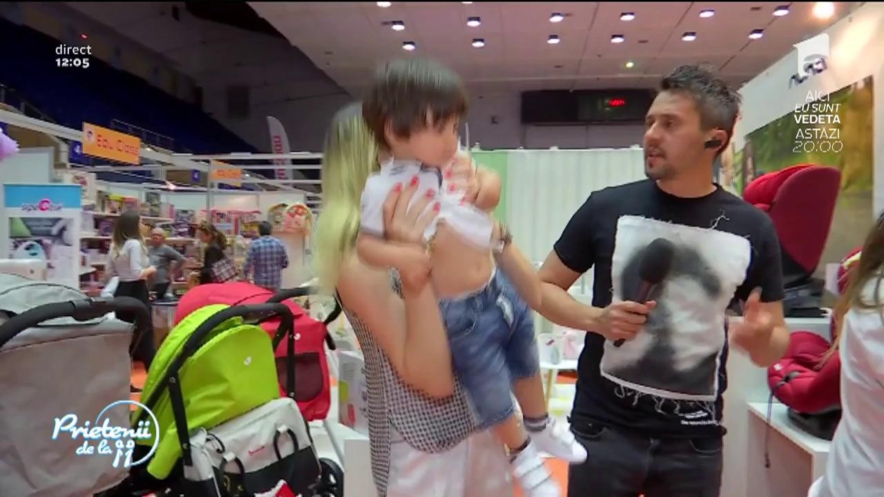 Octavia Geamănu, la Baby Expo: "&Icirc;mi caut un nou cărucior pentru copil"