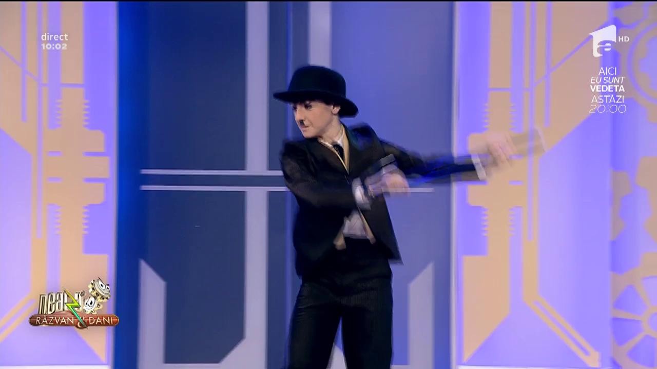 Alexandru Constantin, Charlie Chaplin de Rom&acirc;nia, a dansat la Neatza!