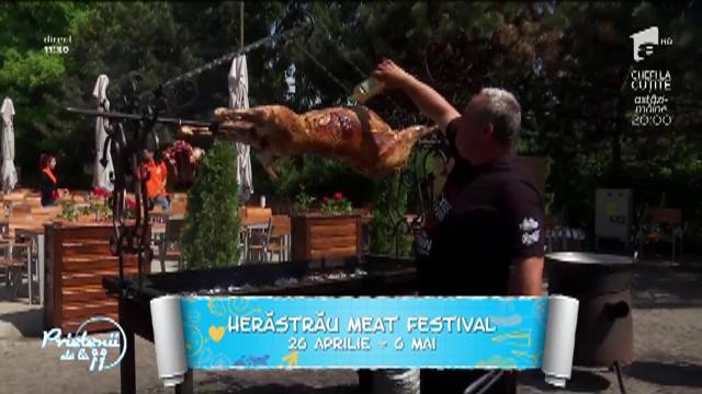 A &icirc;nceput Festivalul Cărnii, &icirc;n Parcul Herăstrău. Evenimentul ține p&acirc;nă pe 6 mai