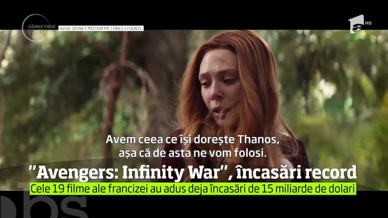 Unul dintre cele mai aşteptate filme ale anului, "Avengers: Infinity War", a depăşit toate aşteptările privind încasările! Un român joacă în megaproducție