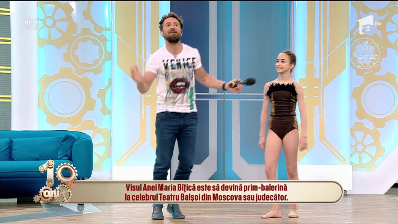 Ana Maria Bițică a primit diploma de "T&acirc;n&acirc;ra Speranță pentru performanță interpretativă &icirc;n dans"
