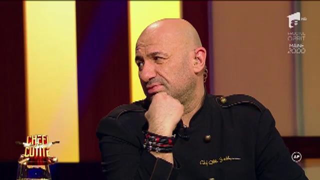 Mihai Cuciureanu, muzică și actorie la "Chefi la cuțite": "Pot să-l imit pe Ștefan Bănică"