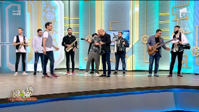 Mahala Rai Banda c&acirc;ntă, la Neatza, melodia "Kibori"