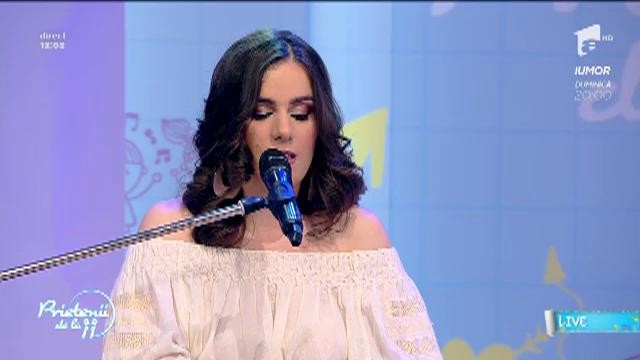 Irina S&acirc;rbu, colaj muzical la Prietenii de la 11