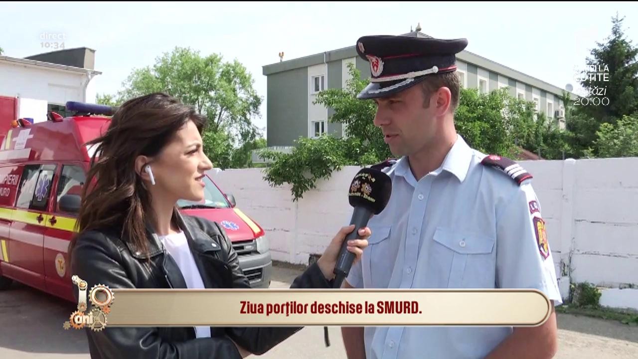 Ziua porților deschise la SMURD: &rdquo;La nivelul Capitalei sunt două mii de pompieri cu pregătirea de paramedic&rdquo;