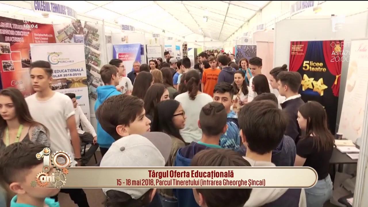 T&acirc;rg pentru elevi și viitori studenți, &icirc;n Parcul Tineretului din București