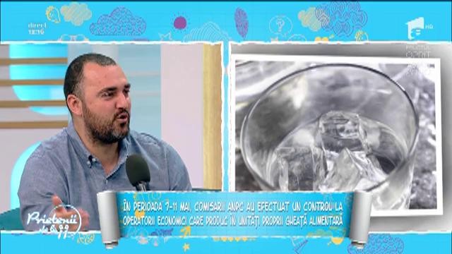 Cuburi de gheață, retrase de la v&acirc;nzare din cauza infestării cu bacterii periculoase