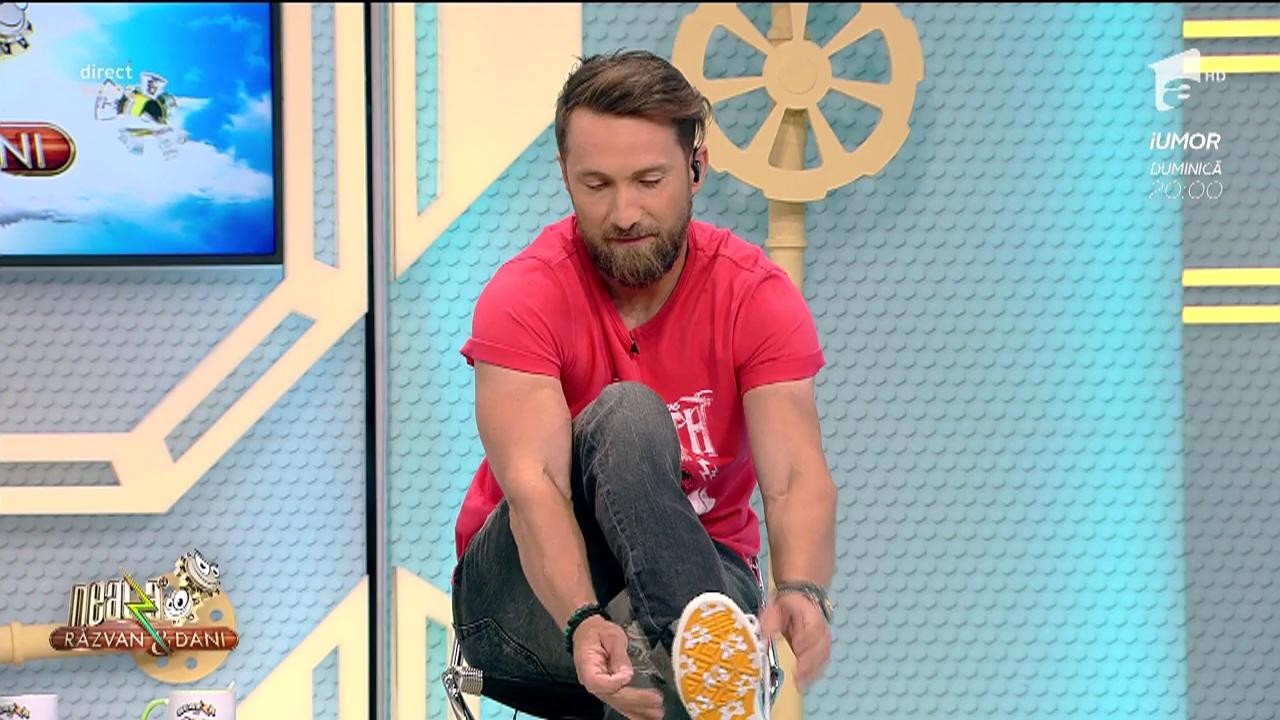 Dani &icirc;și etalează noua pereche de teniși: &rdquo;Sunt tot mai t&acirc;năr&rdquo;