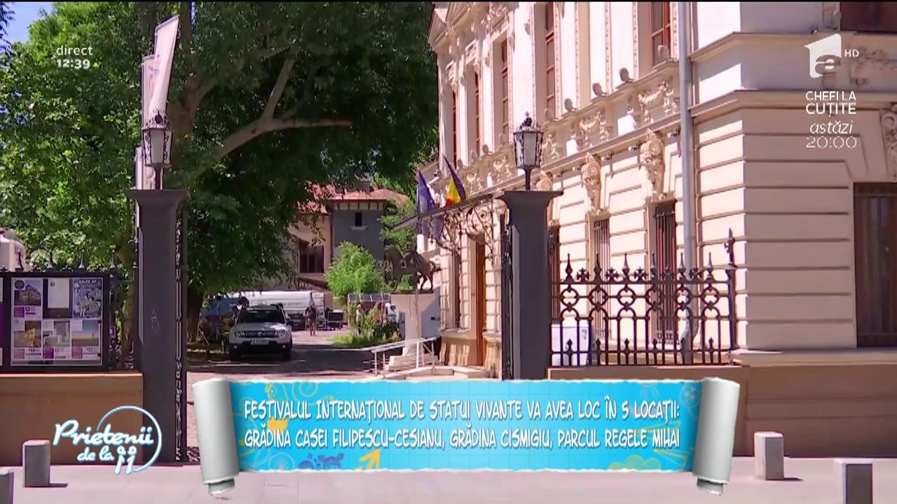 Festivalul Internaţional de Statui Vivante &icirc;ncepe, marţi, &icirc;n Bucureşti