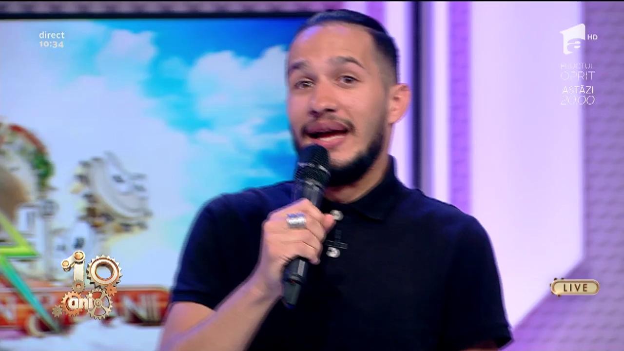 Jhon Băsescu c&acirc;ntă live, la Neatza, melodia &bdquo;Dacă pleci&rdquo;