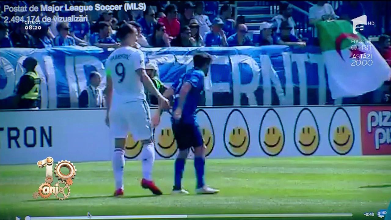 Smiley News: Primul &bdquo;roșu&rdquo; primit de Ibrahimovici &icirc;n SUA