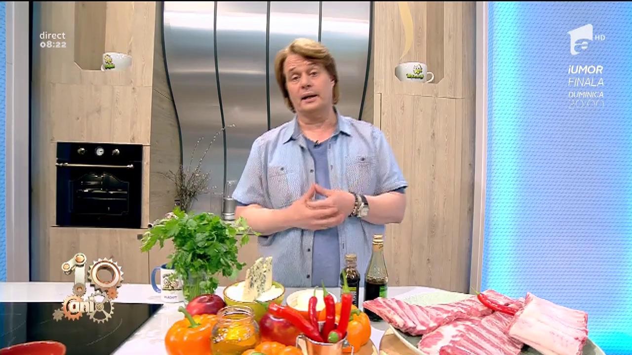 Reţeta lui Vlădutz: "Coaste jucăuşe cu legume"