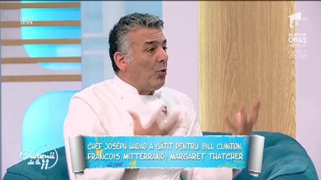 Chef Joseph Hadad, fermecat de Diana Munteanu: "Ești mai frumoasă &icirc;n realitate"