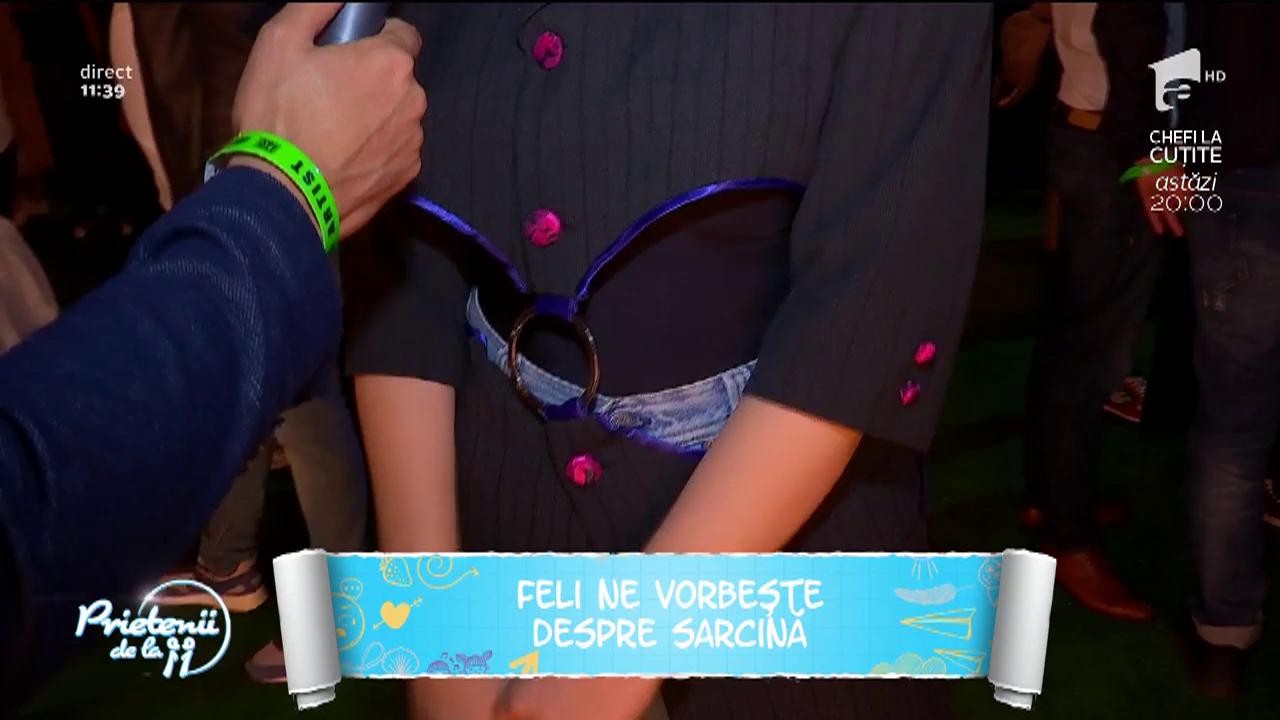 Feli, despre sarcină: "Mă pricep mult mai bine la c&acirc;ntat sentimente dec&acirc;t la spus"