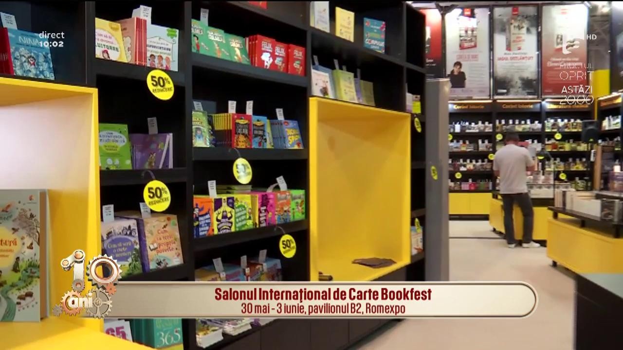 A &icirc;nceput Bookfest, cel mai mare eveniment dedicat cărții al anului