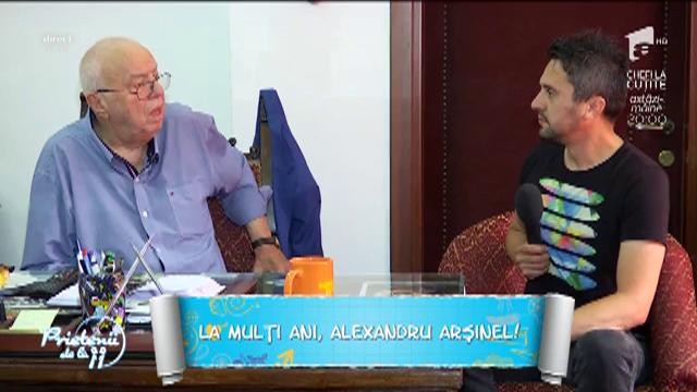 La mulți ani, Alexandru Arșinel! Actorul sărbătorește prin muncă la Teatrul &bdquo;Constantin Tănase&rdquo;