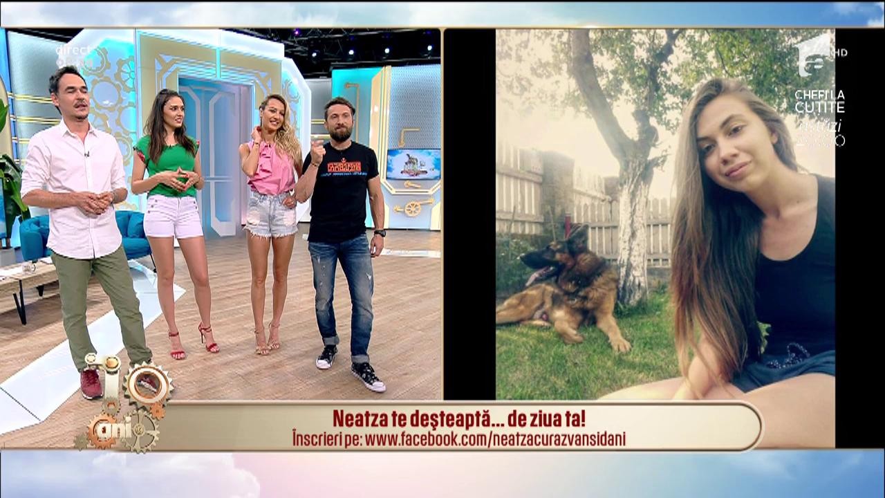 Neatza te deşteaptă... de ziua ta! La mulți ani, Camelia!