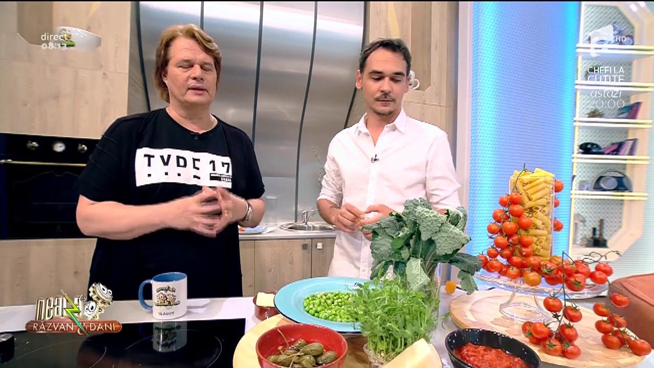 Reţeta zilei! Vlăduț gătește &bdquo;Happy rigatoni&rdquo;