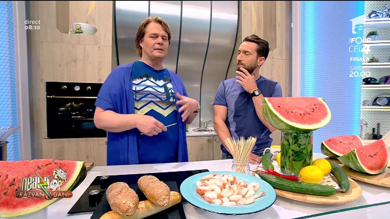 Reţeta zilei! Vlăduț gătește &bdquo;Creveți &icirc;n vacanță&rdquo;