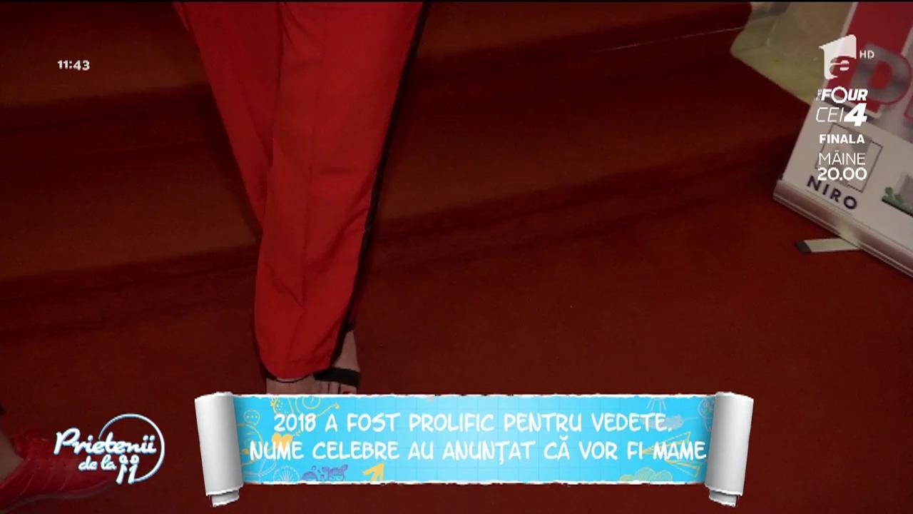 2018 - un an prolific pentru vedete! Nume celebre au anunţat că vor fi mame!