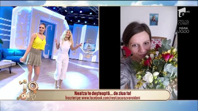 Neatza te deşteaptă... de ziua ta! La mulți ani, Roxana!