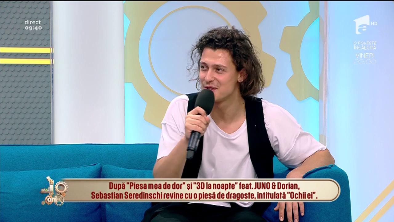 Sebastian Seredinschi a revenit cu o nouă piesă de dragoste, intitulată &rdquo;Ochii ei&rdquo;