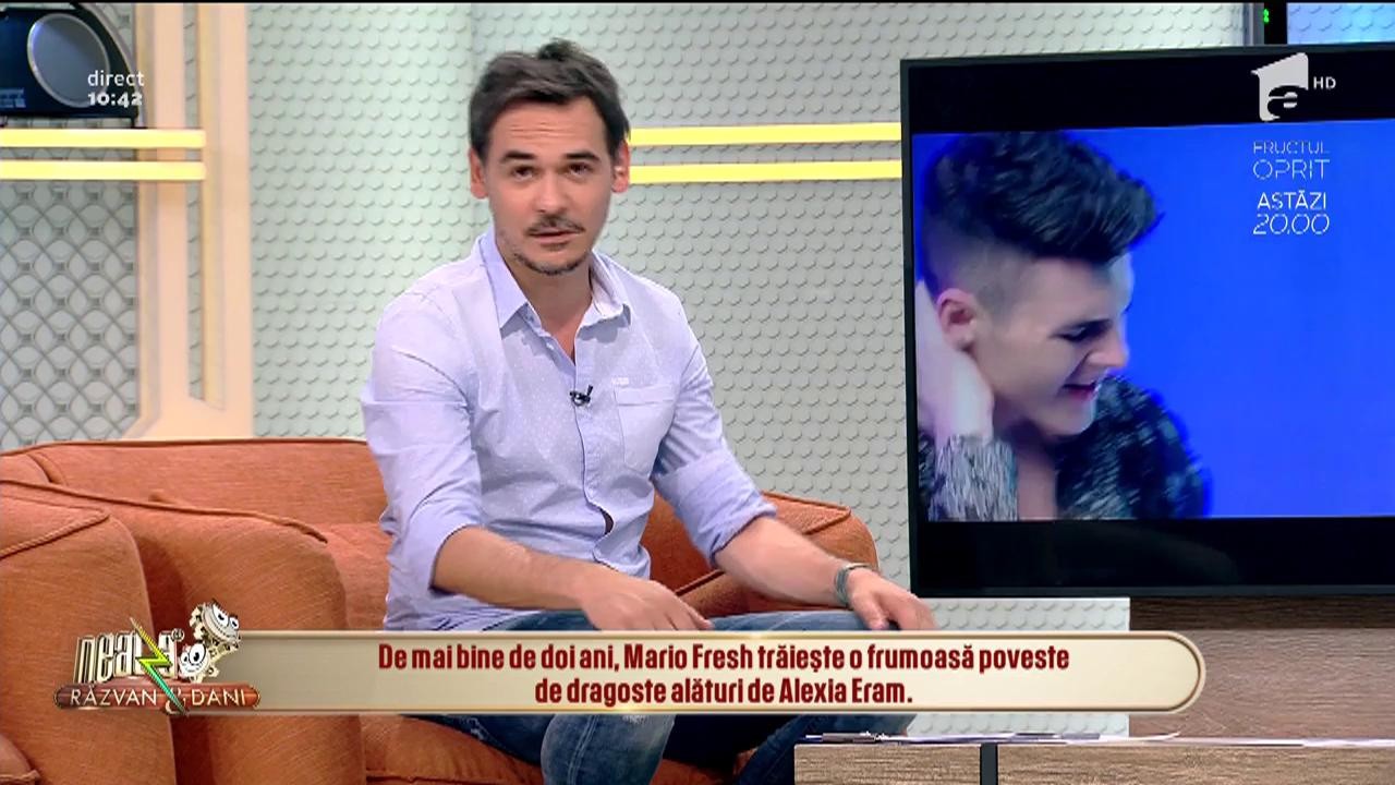 Mario Fresh, despre relația cu Alexia Eram. T&acirc;nărul &icirc;i declară dragostea iubitei