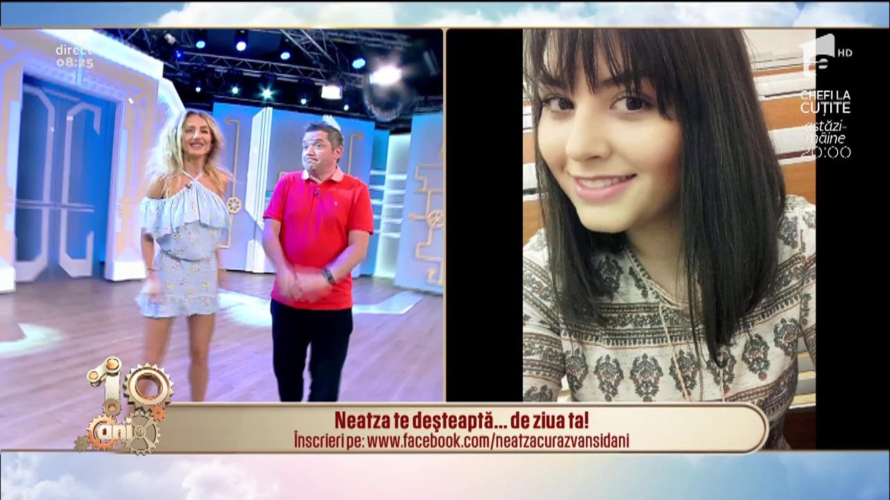 Neatza te deşteaptă... de ziua ta! La mulți ani, Andreea!