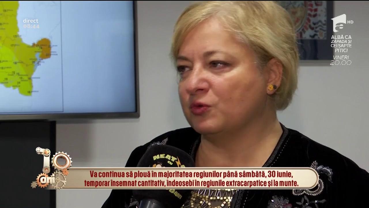 Vremea face ravagii în mai multe regiunii ale țării. Codul Portocaliu de ploi a intrat deja în vigoare