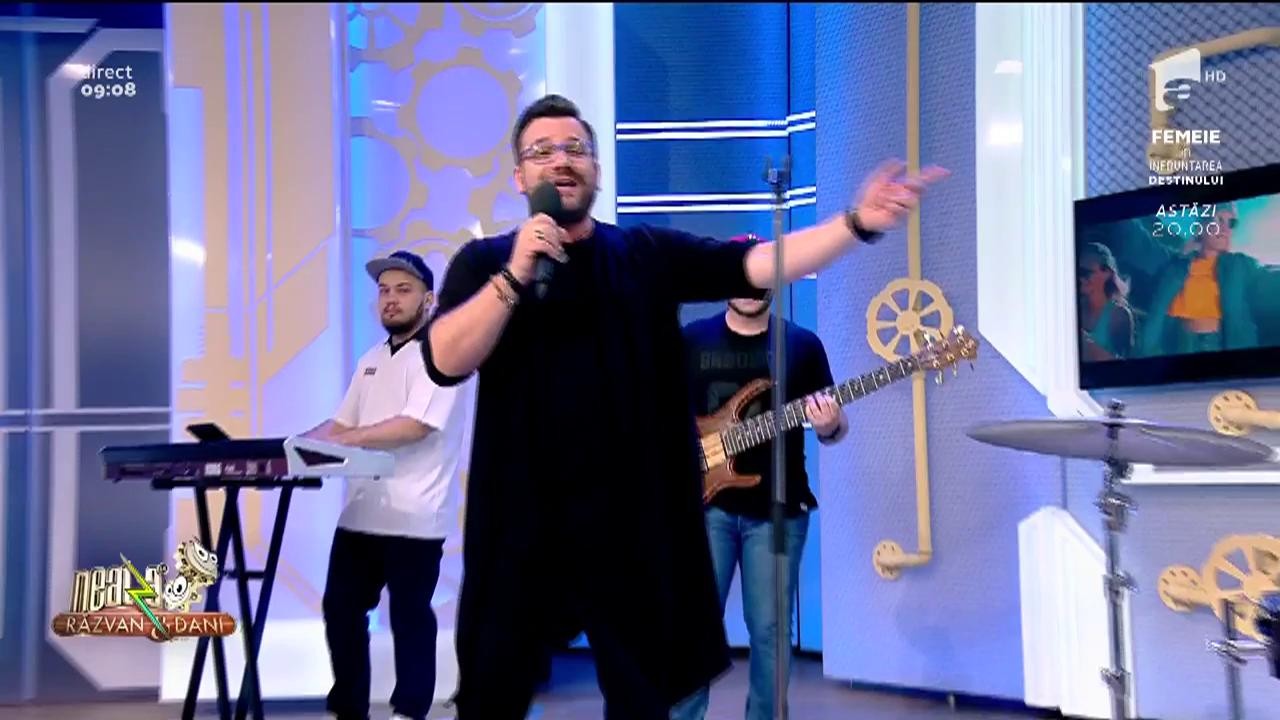 Arpy c&acirc;ntă, la Neatza, melodia &bdquo;Weekend&rdquo;