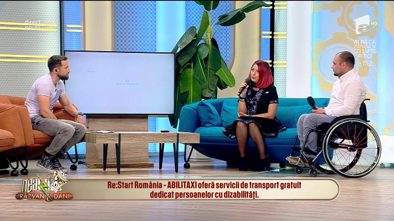 Re:Start Rom&acirc;nia - ABILITAXI este o companie de conștentizare pentru mobilitatea persoanelor cu dizabilități