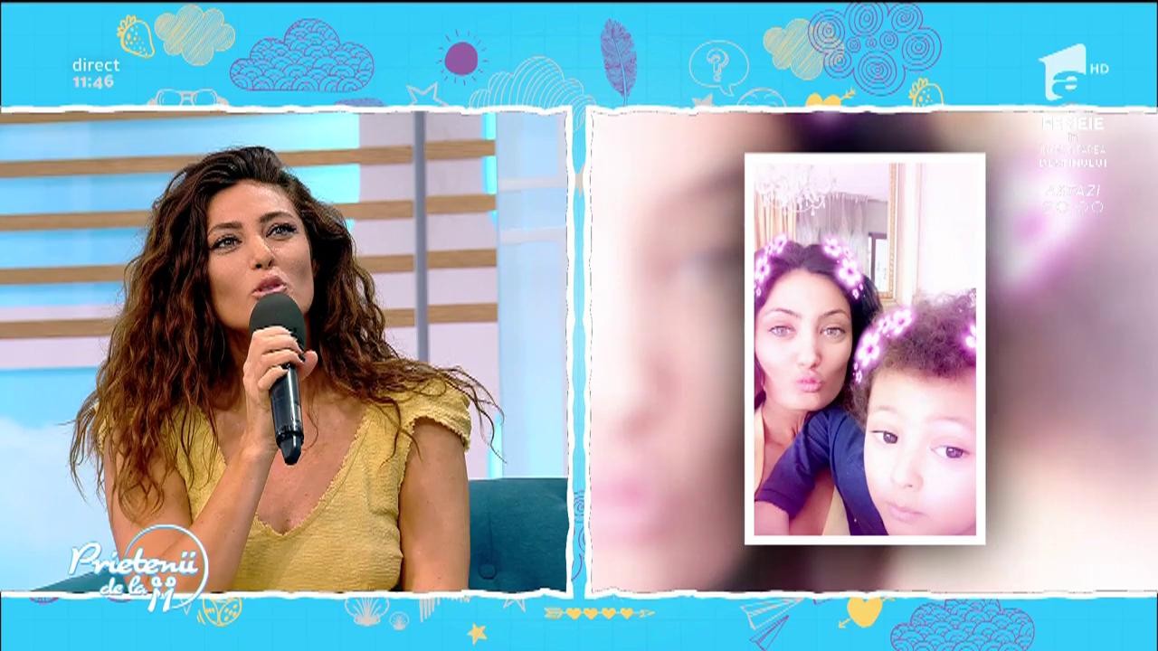 Claudia Pavel şi fiul ei, Noah, invitaţi la "Prietenii de la 11"