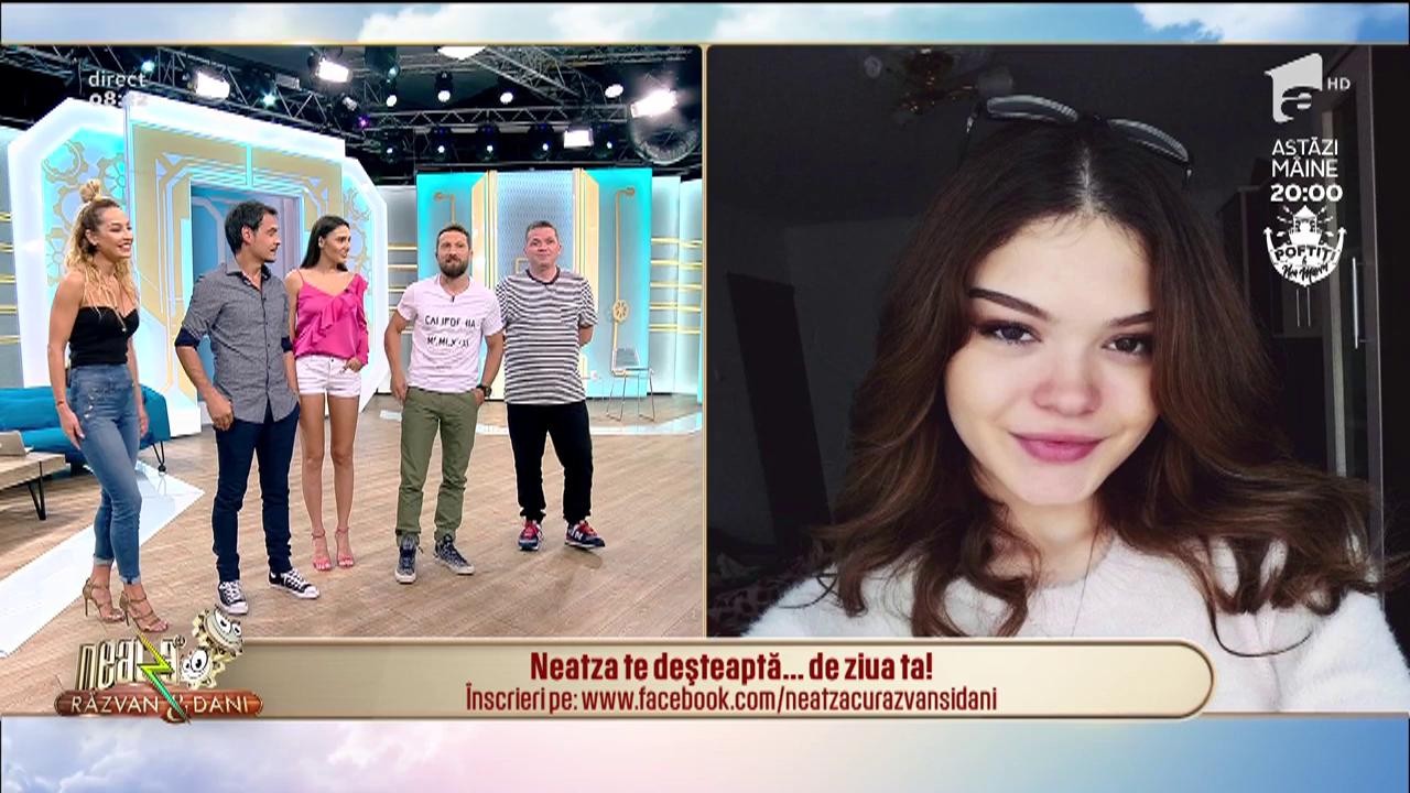 Neatza te deşteaptă... de ziua ta! La mulți ani, Laura!