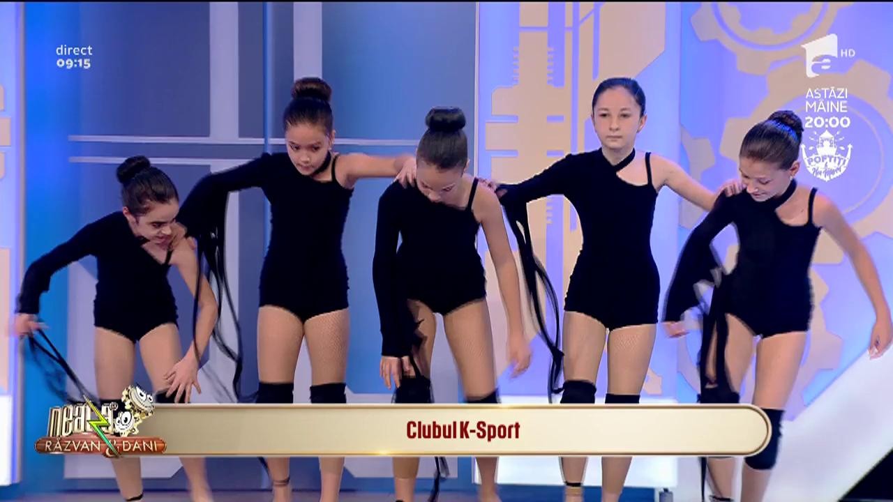 Clubul K-Sport, demonstrație de dans &icirc;n platoul de la Neatza