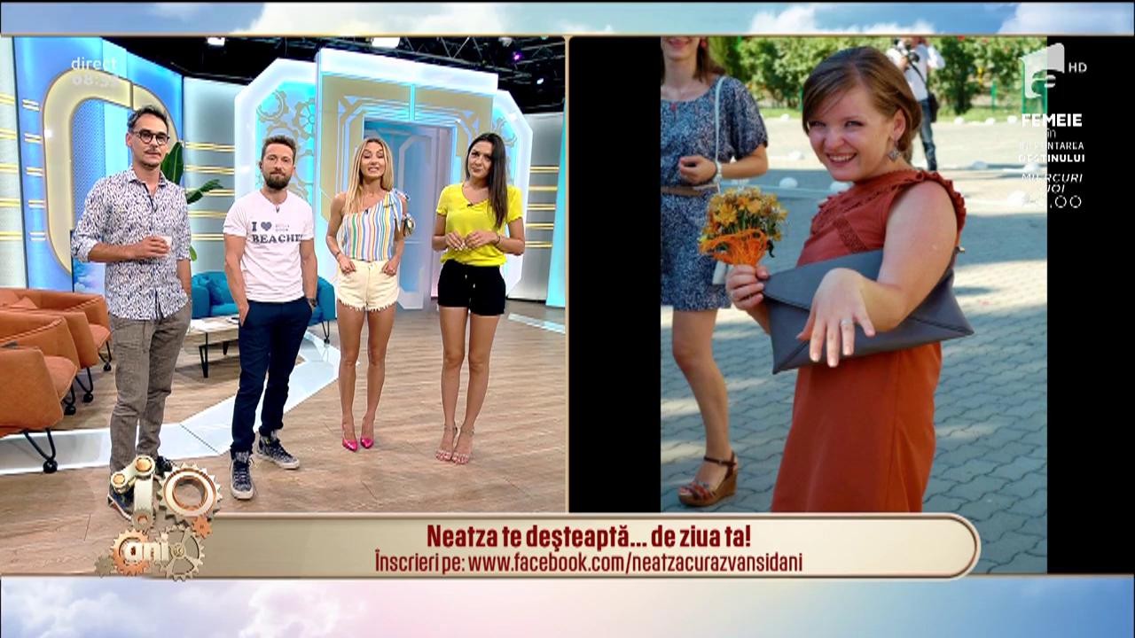 Neatza te deşteaptă... de ziua ta! La mulți ani, Mina!
