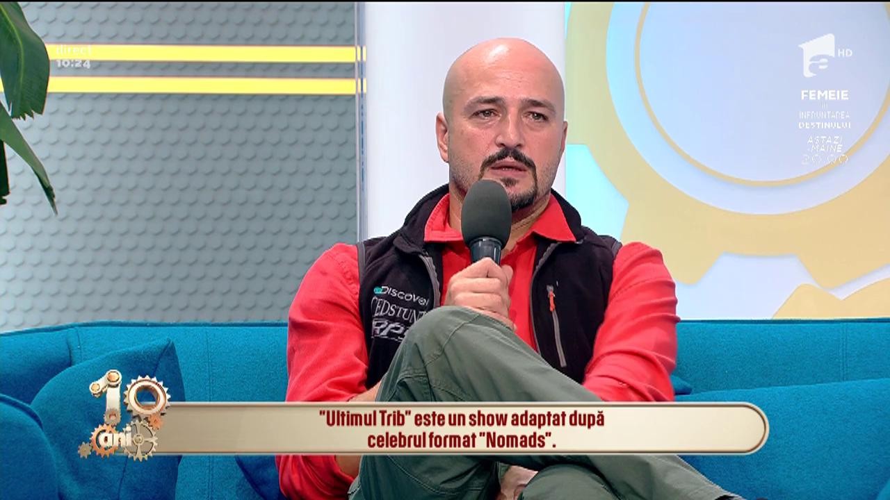 Cosmin Pădureanu, primul concurent care a decis să se avânte în provocarea „Ultimul Trib”, noul reality-show de la Antena 1