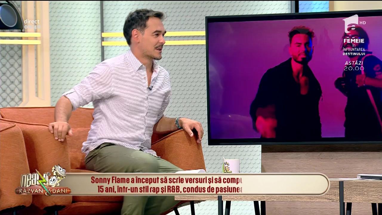 Sonny Flame, apariție de senzație la Neatza