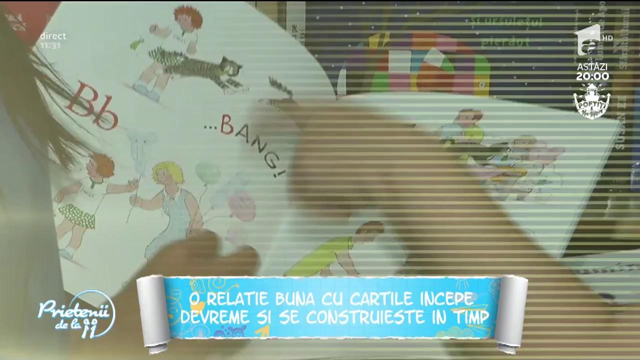 Cum împrietenim copiii cu cărțile: ”Dacă noi citim, le dăm și celor mici un exemplu pozitiv ”