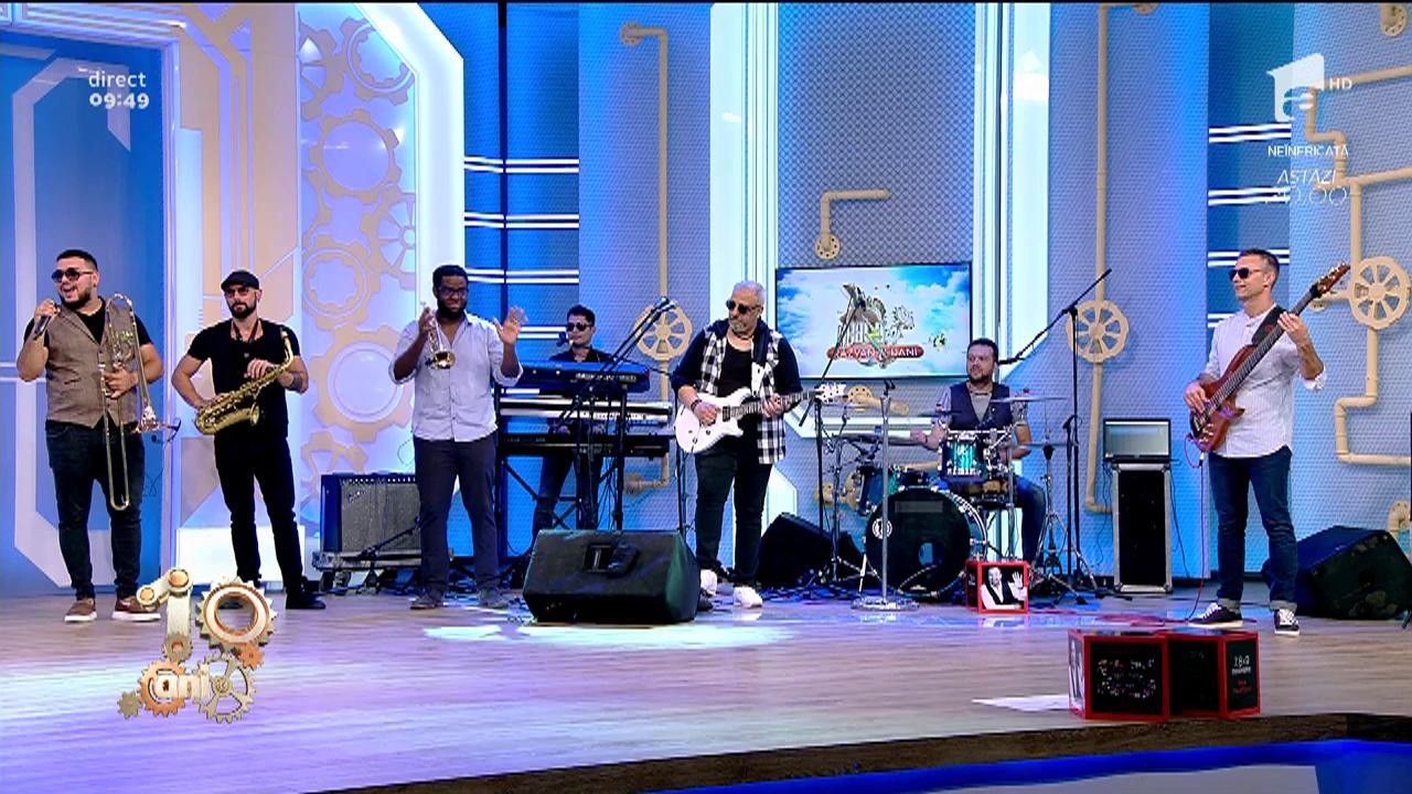 Spectacol de zile mari &icirc;n platoul Neatza. Toată lumea c&acirc;ntă și dansează