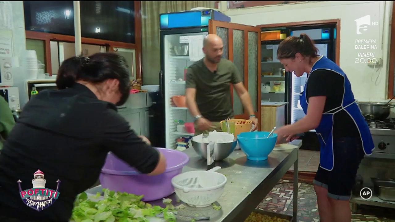 Țipete și urlete &icirc;n bucătărie. Nea Marin intră &icirc;n acțiune