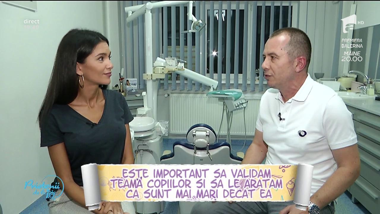 Cum înving copiii teama de stomatolog: ”Părinții trebuie să le dea încredere”